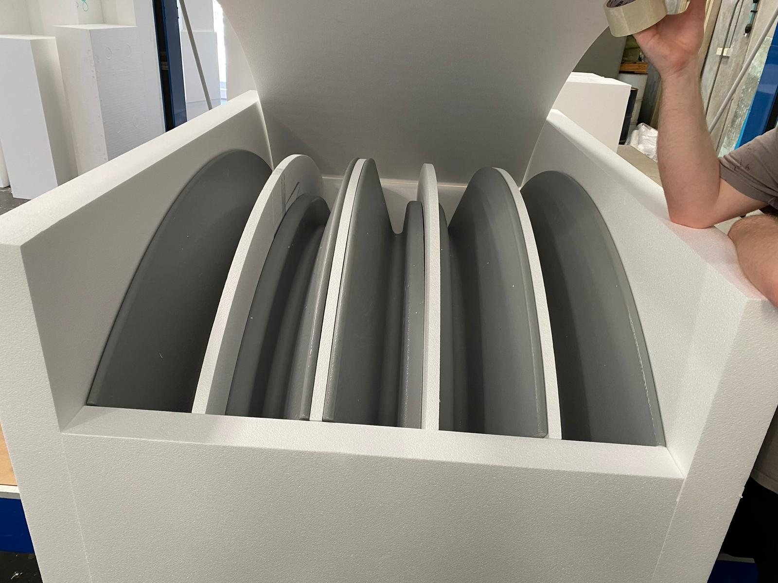 Custom cut EPS foam manufacturing work for Perth projects